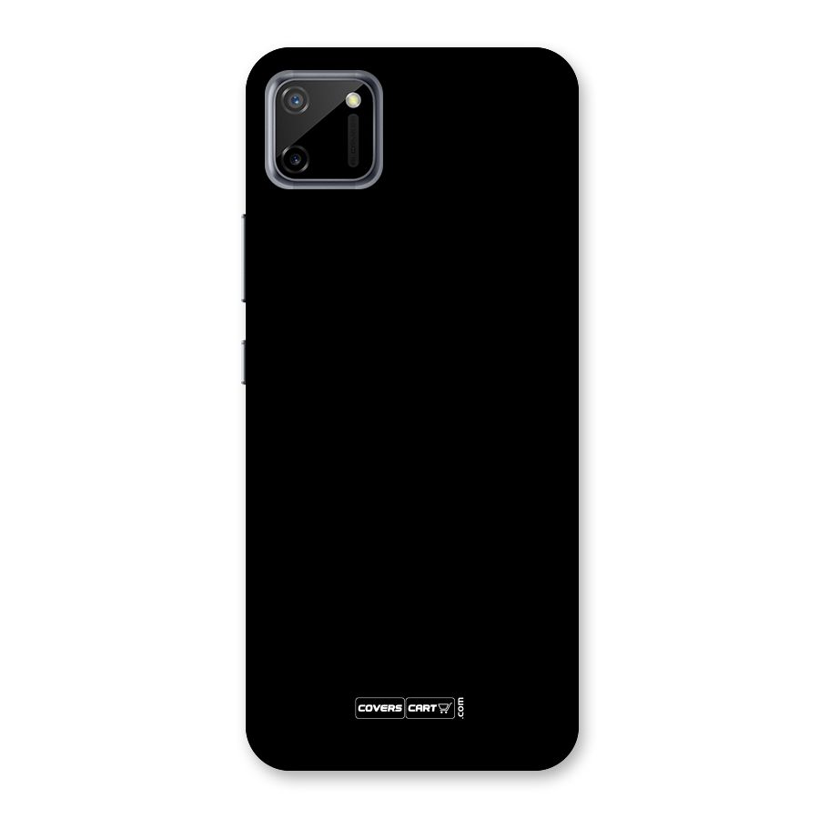 Simple Black Back Case for Realme C11