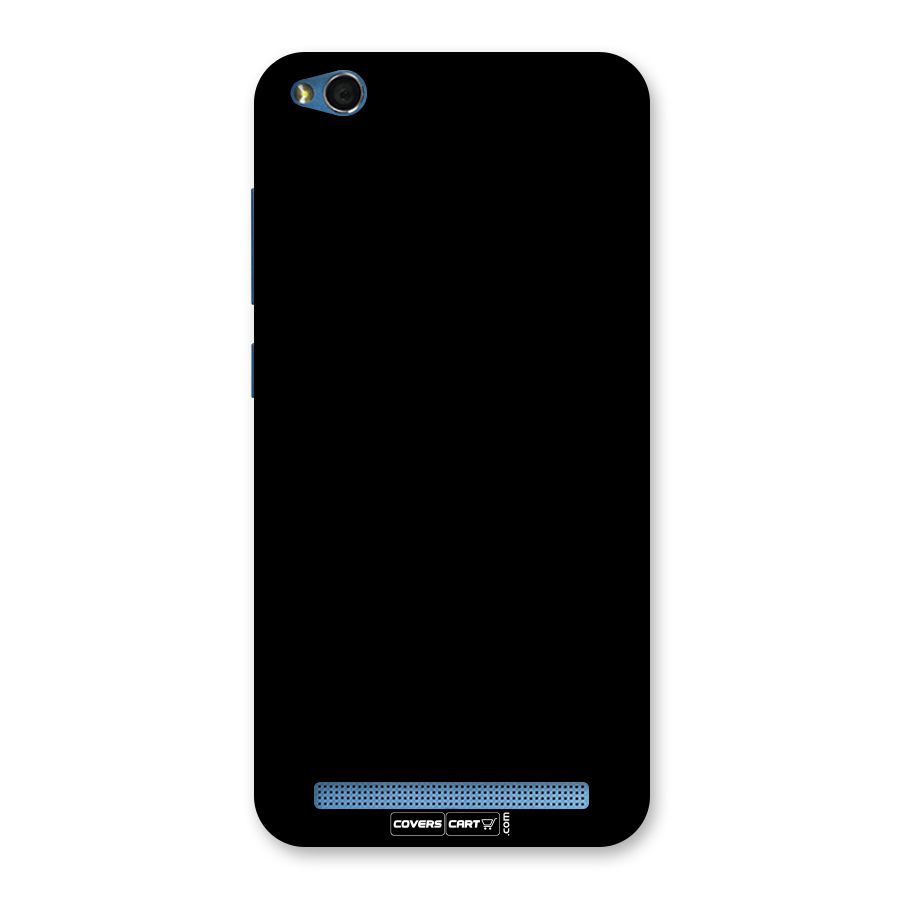 Simple Black Back Case for Redmi 5A