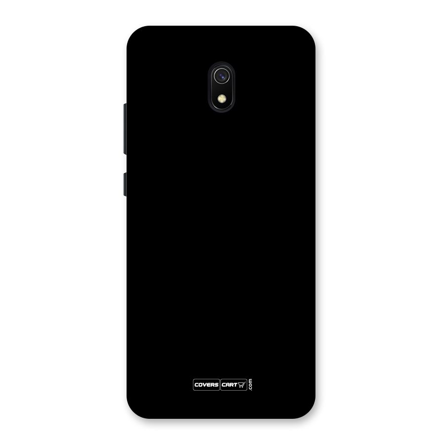 Simple Black Back Case for Redmi 8A