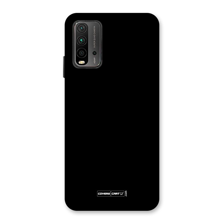 Simple Black Back Case for Redmi 9 Power