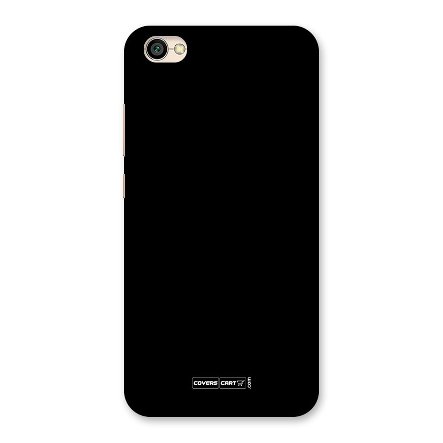 Simple Black Back Case for Redmi Y1 Lite