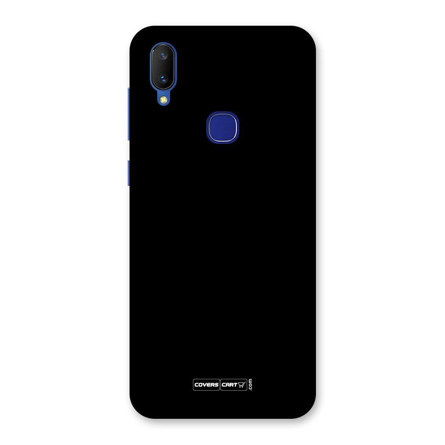 Simple Black Back Case for Vivo V11