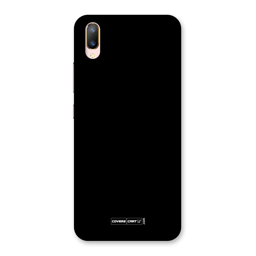 Simple Black Back Case for Vivo V11 Pro