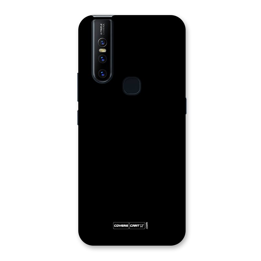 Simple Black Back Case for Vivo V15