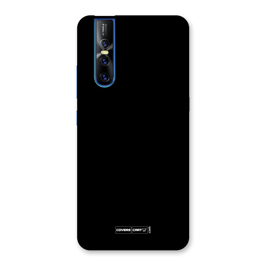Simple Black Back Case for Vivo V15 Pro