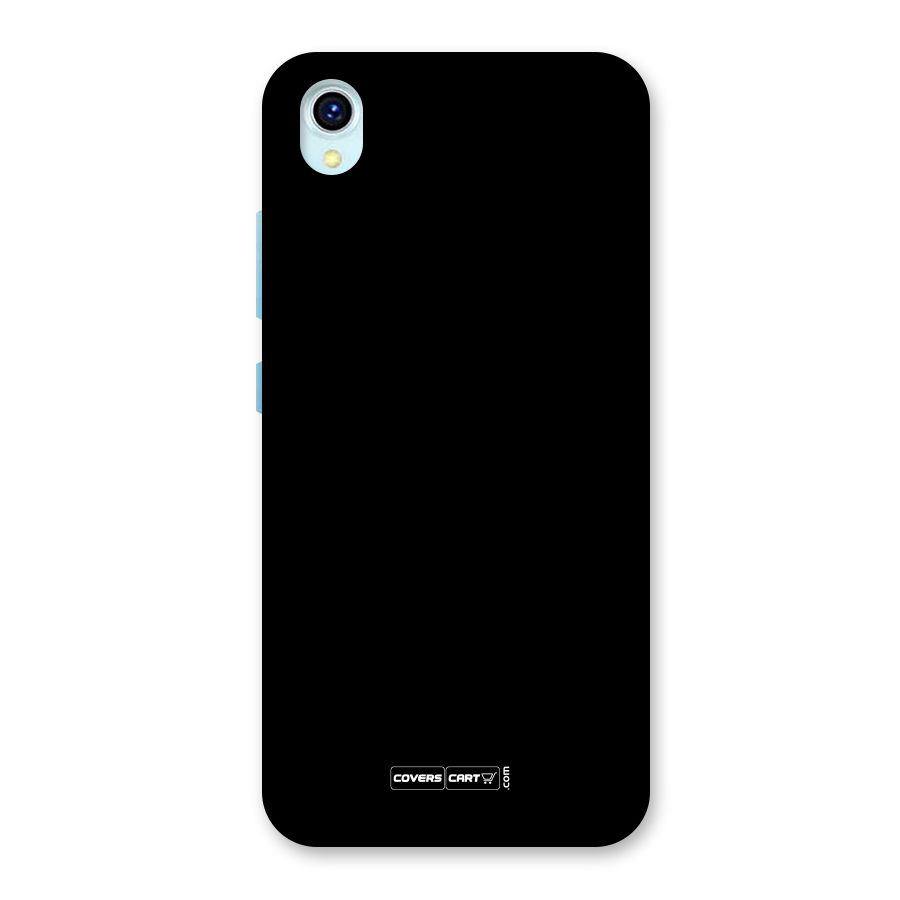 Simple Black Back Case for Vivo Y1s