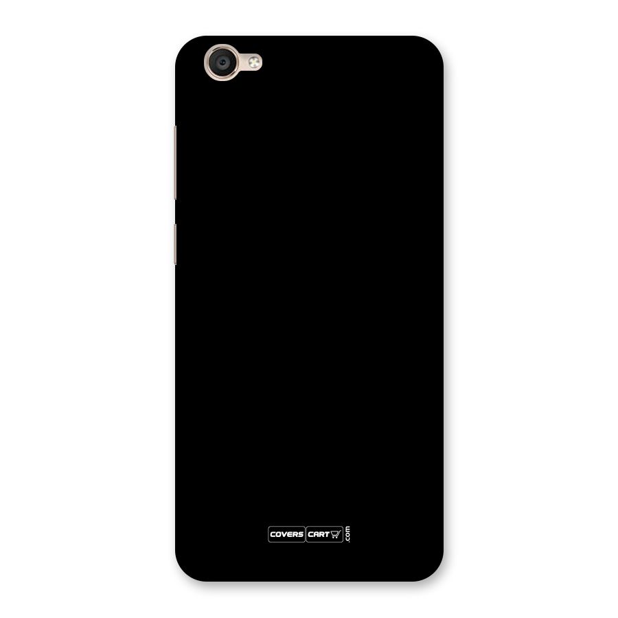 Simple Black Back Case for Vivo Y55s