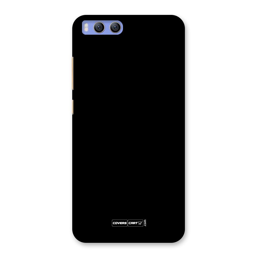 Simple Black Back Case for Xiaomi Mi 6