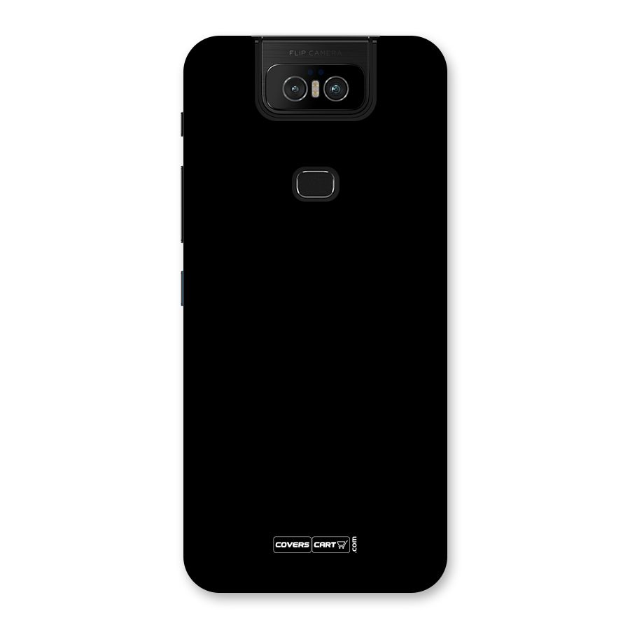 Simple Black Back Case for Zenfone 6z
