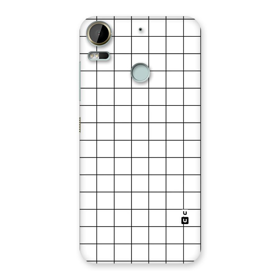Simple Checks Back Case for Desire 10 Pro