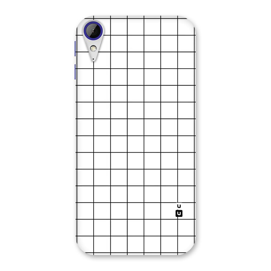 Simple Checks Back Case for Desire 830