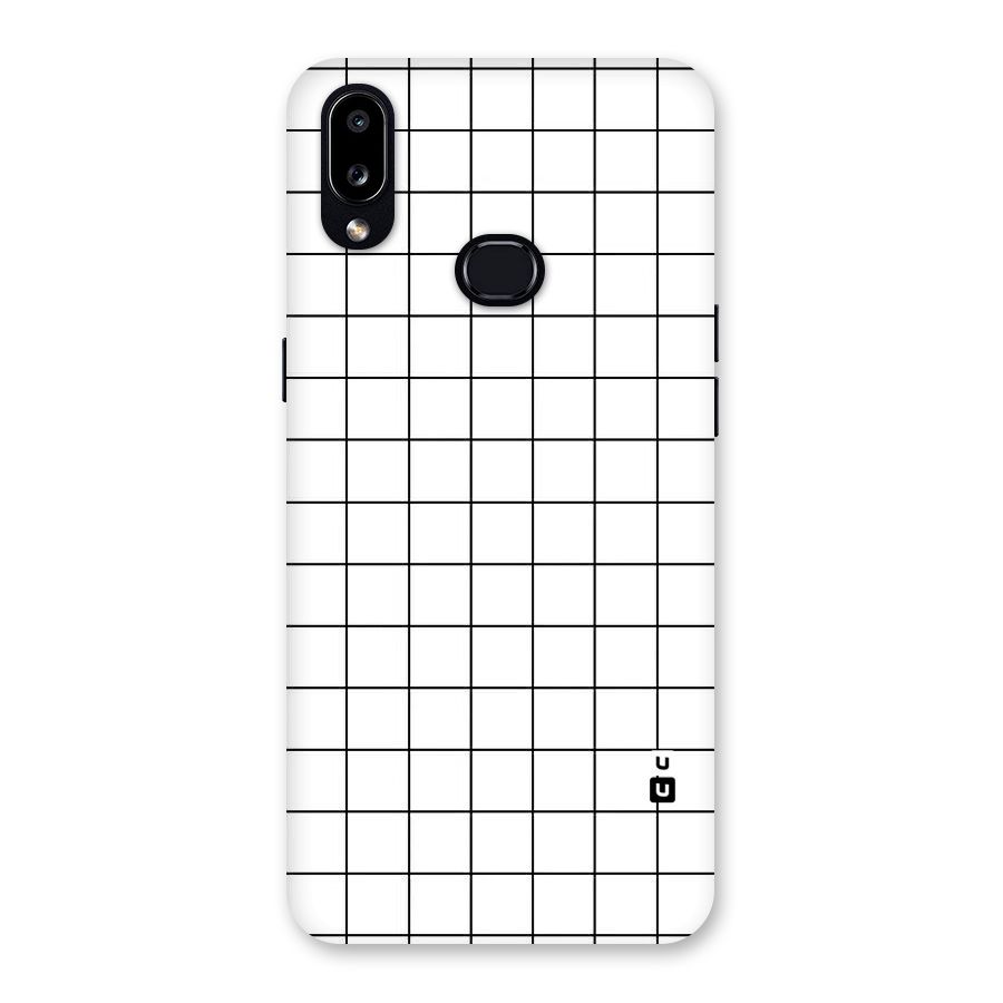 Simple Checks Back Case for Galaxy A10s