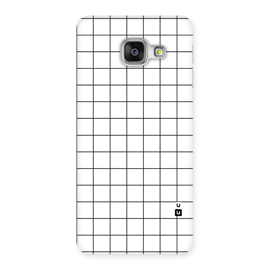 Simple Checks Back Case for Galaxy A3 2016