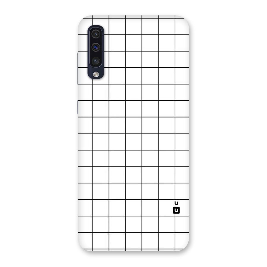Simple Checks Back Case for Galaxy A50s