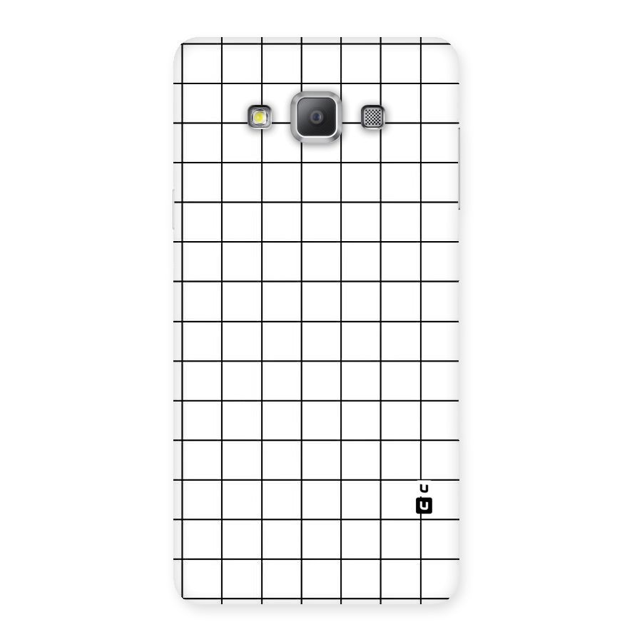 Simple Checks Back Case for Galaxy A7