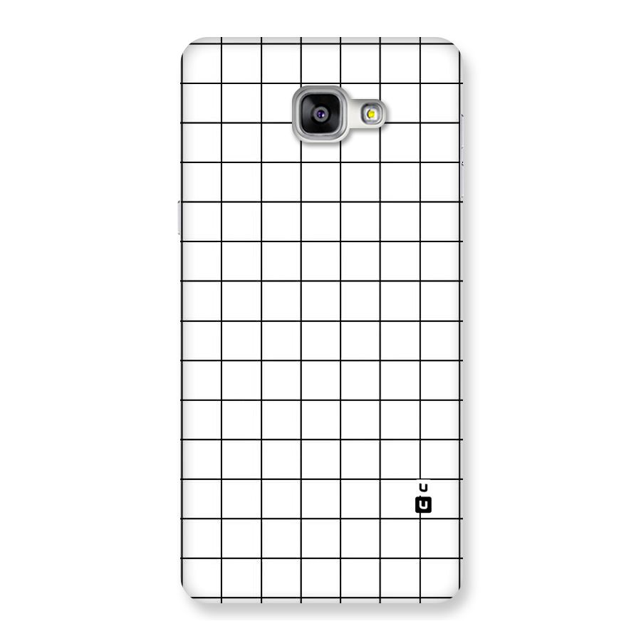 Simple Checks Back Case for Galaxy A9