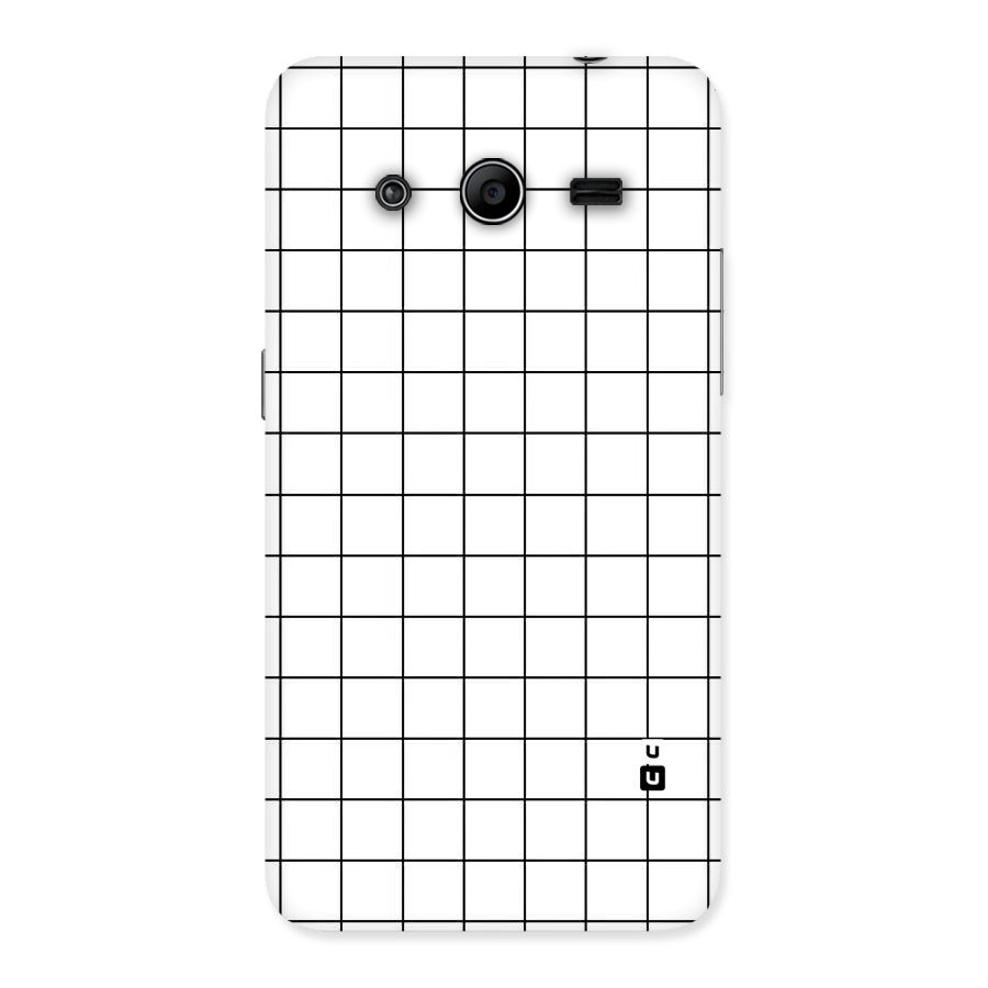 Simple Checks Back Case for Galaxy Core 2