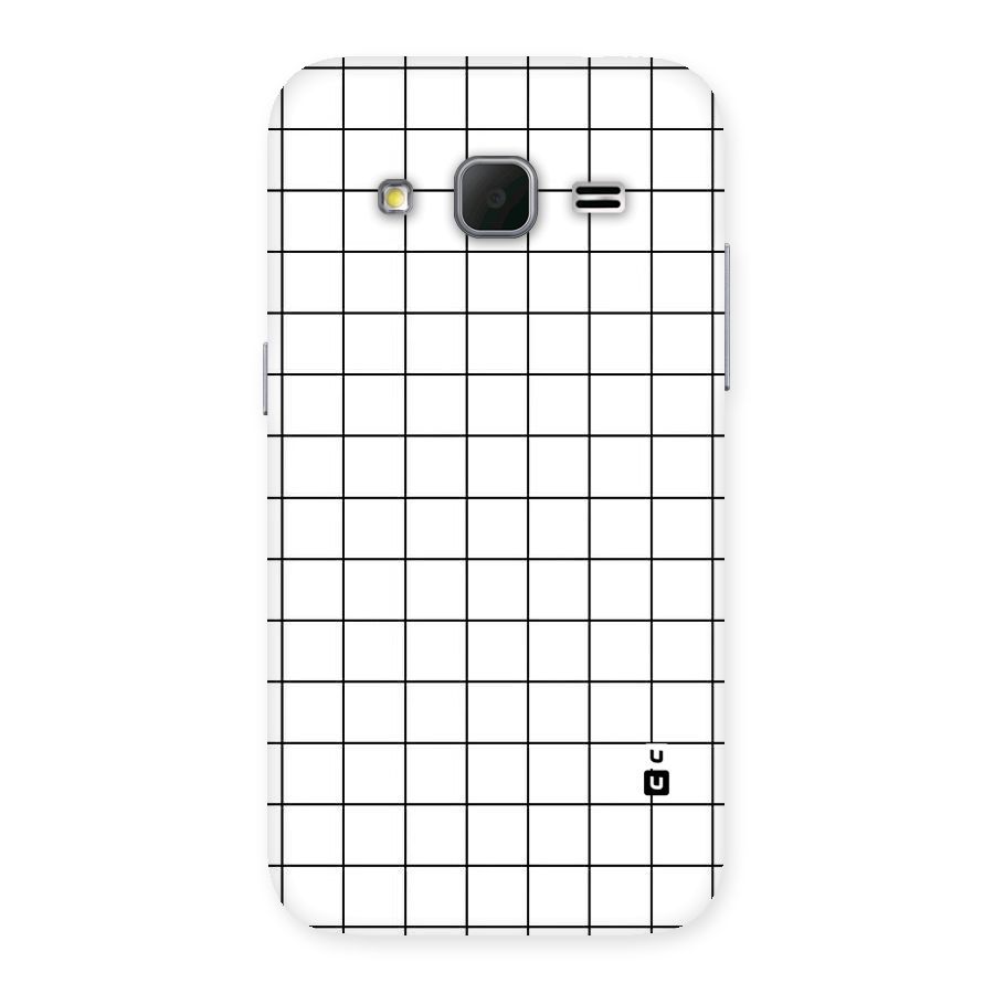 Simple Checks Back Case for Galaxy Core Prime
