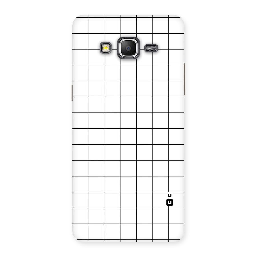 Simple Checks Back Case for Galaxy Grand Prime