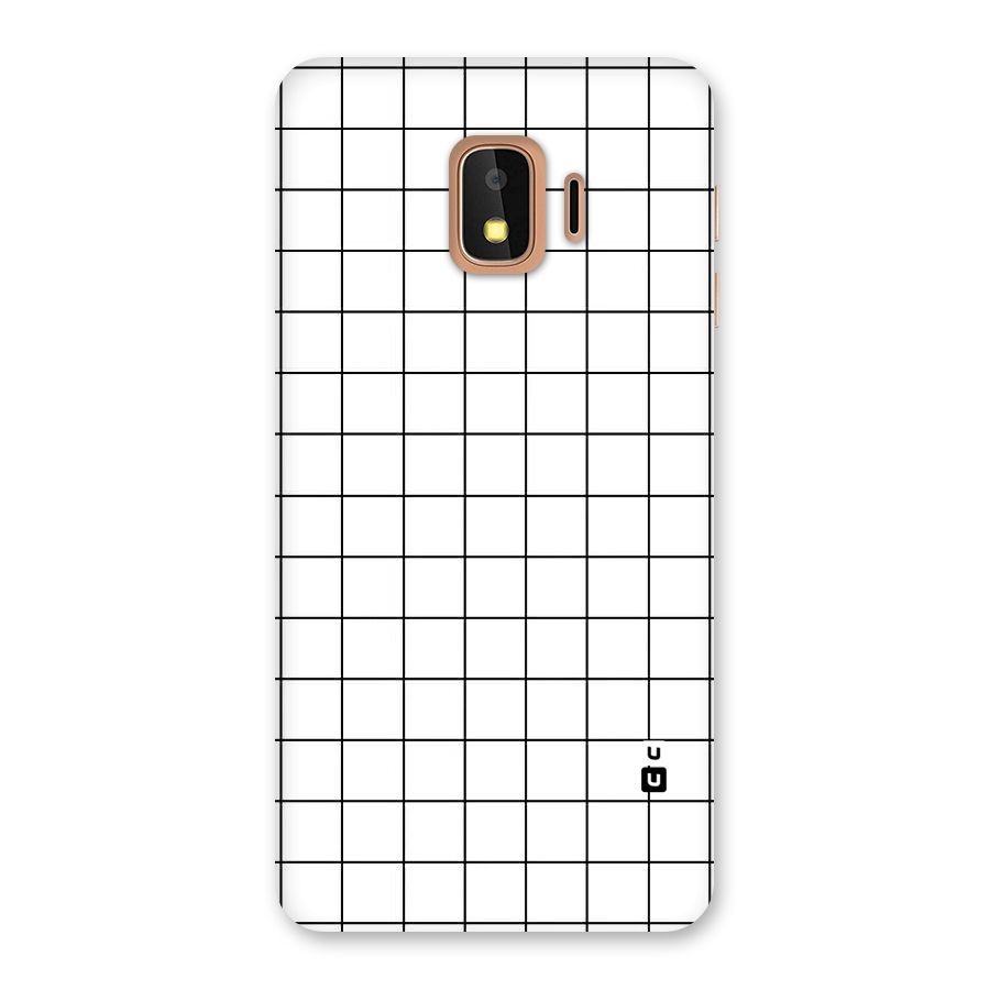 Simple Checks Back Case for Galaxy J2 Core
