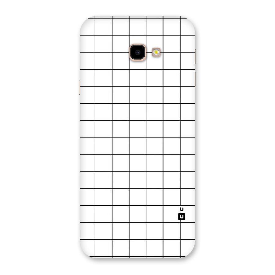 Simple Checks Back Case for Galaxy J4 Plus