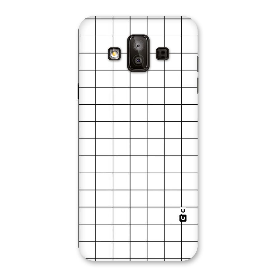 Simple Checks Back Case for Galaxy J7 Duo