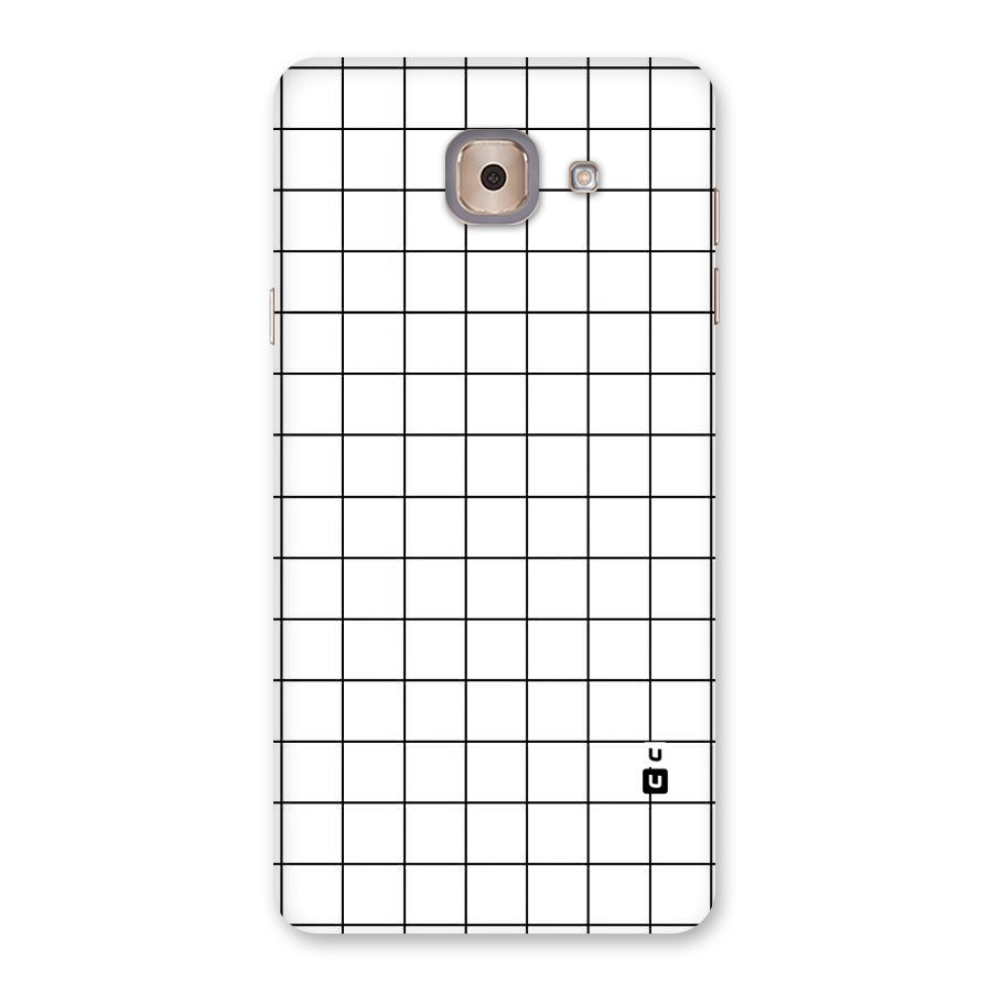 Simple Checks Back Case for Galaxy J7 Max