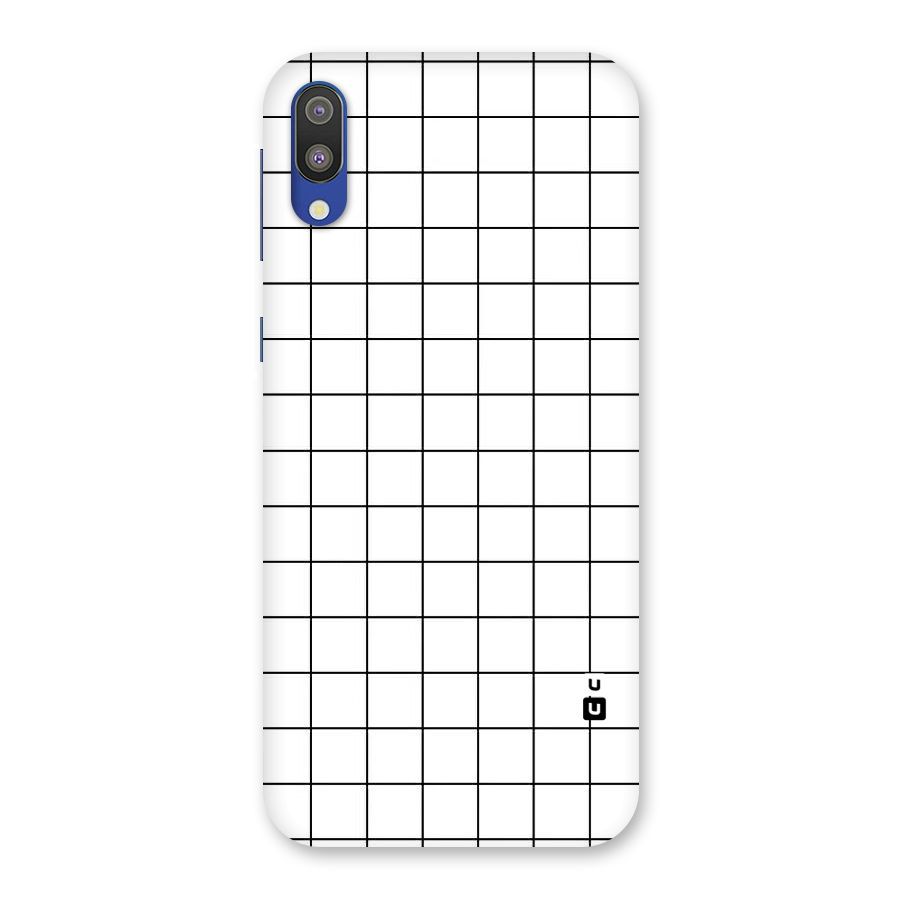 Simple Checks Back Case for Galaxy M10