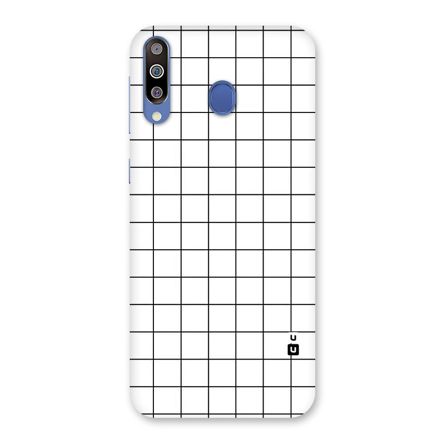 Simple Checks Back Case for Galaxy M30