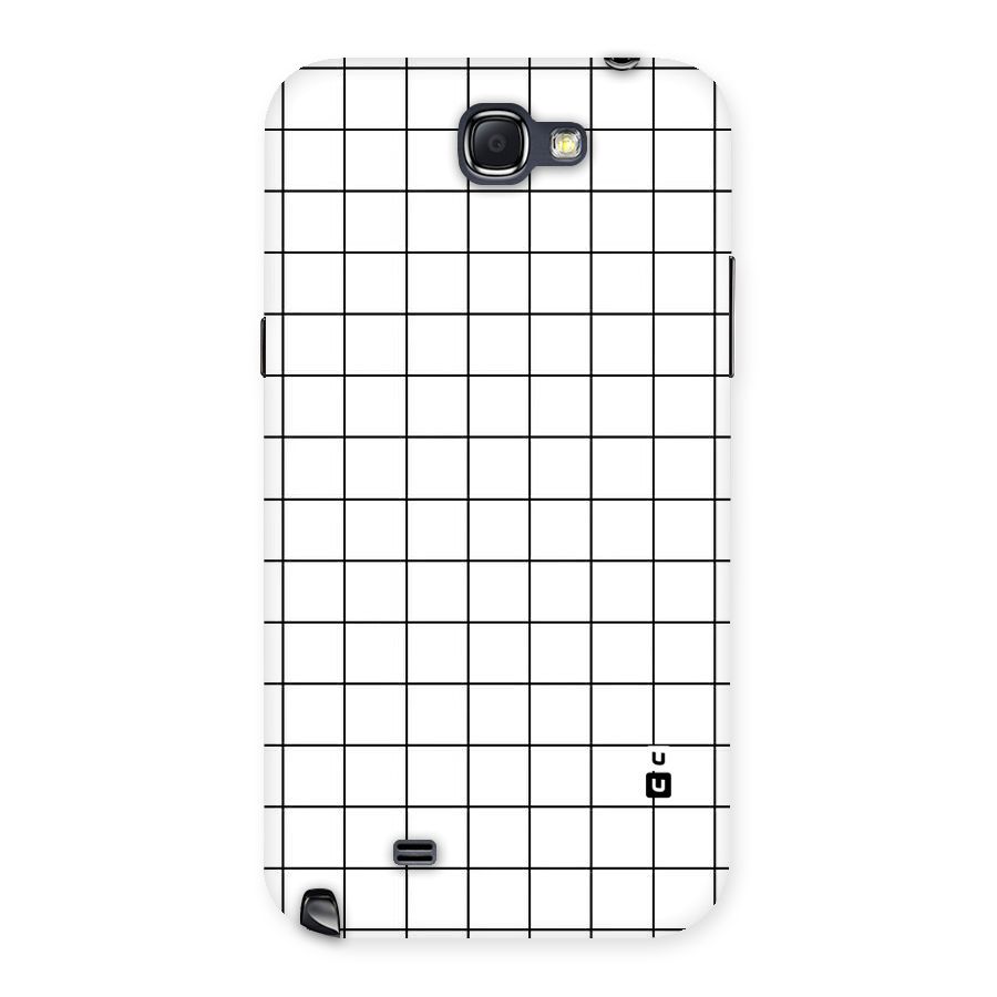 Simple Checks Back Case for Galaxy Note 2