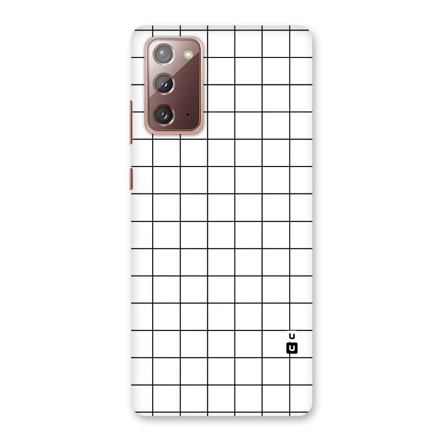 Simple Checks Back Case for Galaxy Note 20