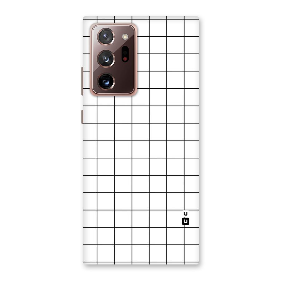 Simple Checks Back Case for Galaxy Note 20 Ultra