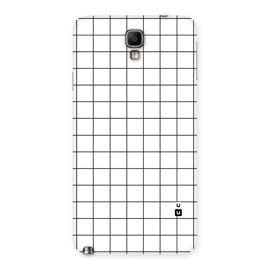 Simple Checks Back Case for Galaxy Note 3 Neo