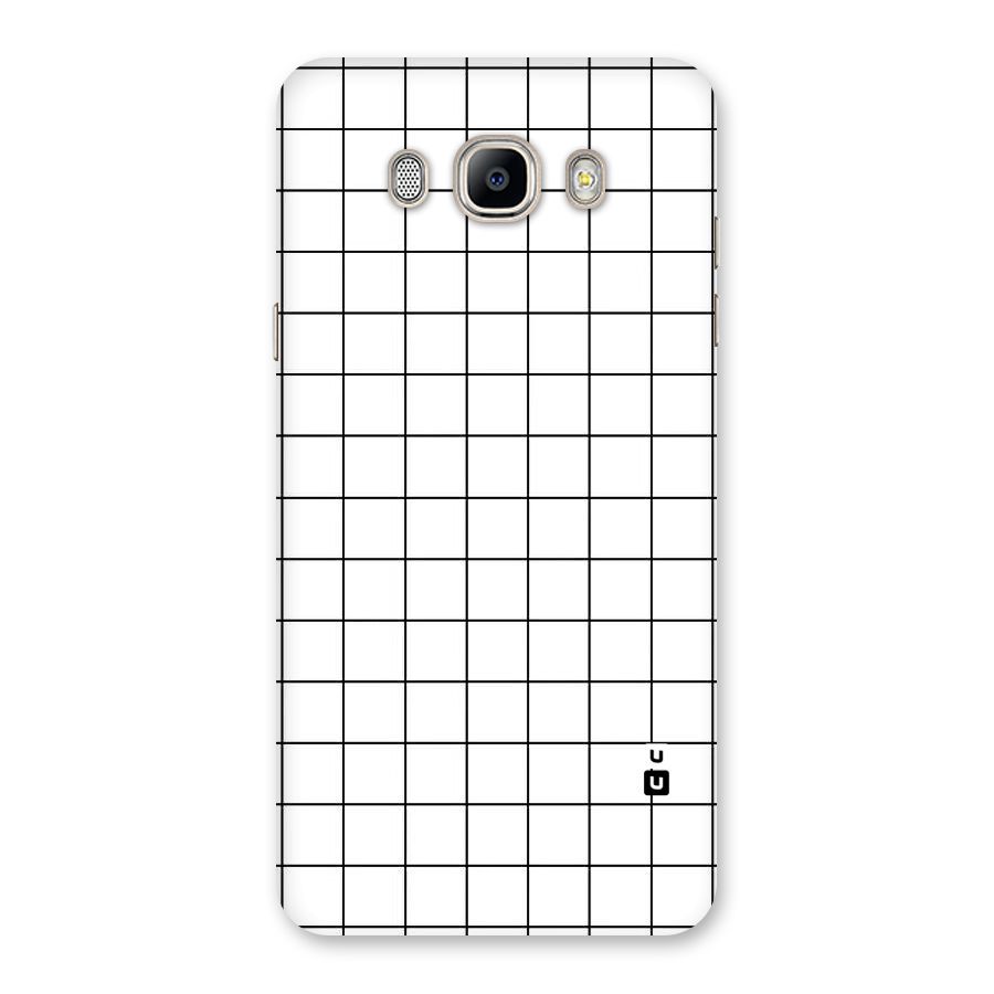 Simple Checks Back Case for Galaxy On8