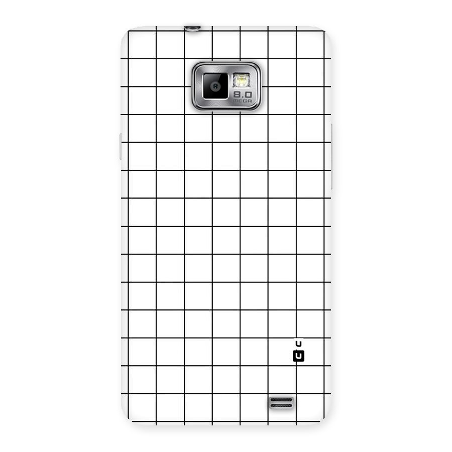 Simple Checks Back Case for Galaxy S2