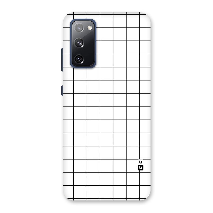 Simple Checks Back Case for Galaxy S20 FE