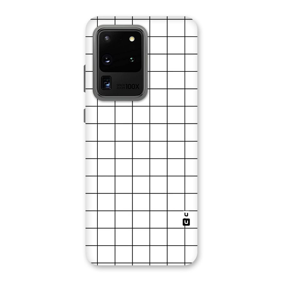 Simple Checks Back Case for Galaxy S20 Ultra