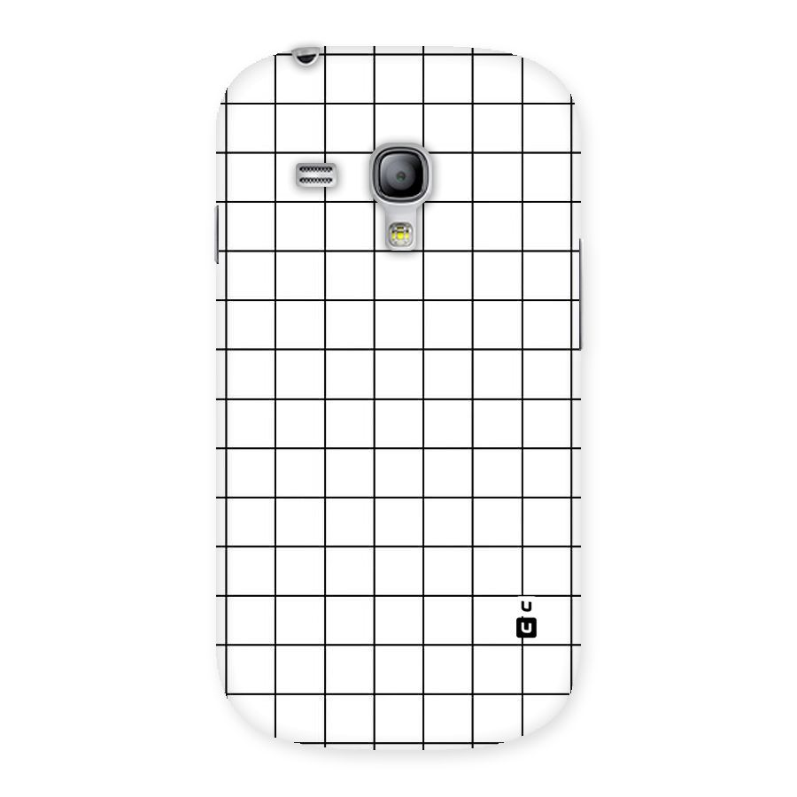 Simple Checks Back Case for Galaxy S3 Mini
