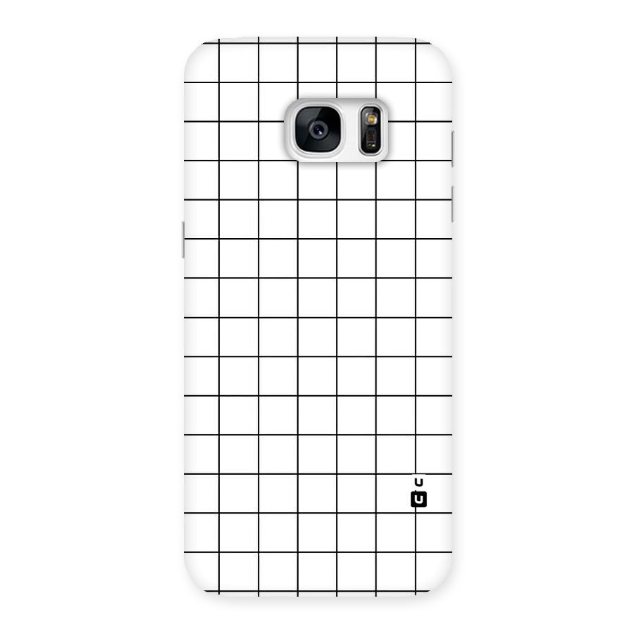 Simple Checks Back Case for Galaxy S7 Edge