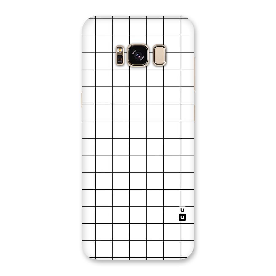Simple Checks Back Case for Galaxy S8