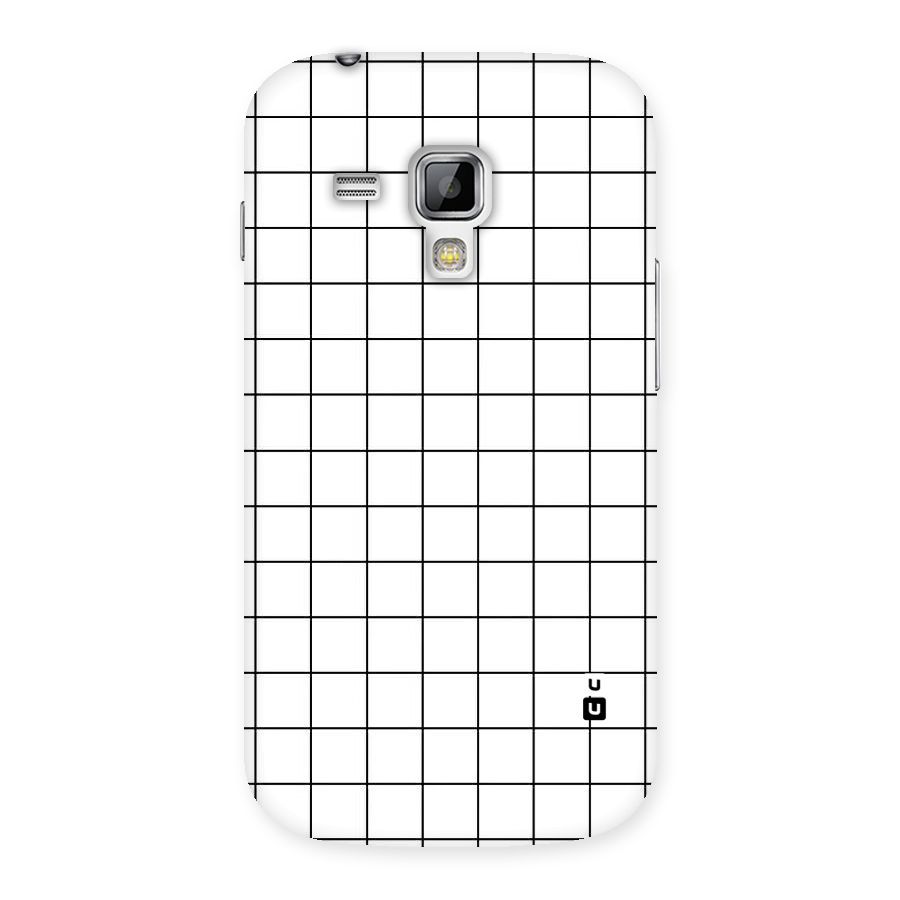 Simple Checks Back Case for Galaxy S Duos