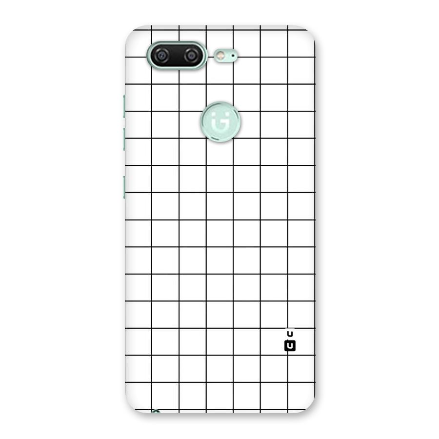 Simple Checks Back Case for Gionee S10
