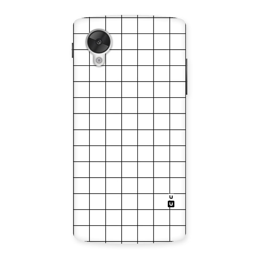 Simple Checks Back Case for Google Nexsus 5