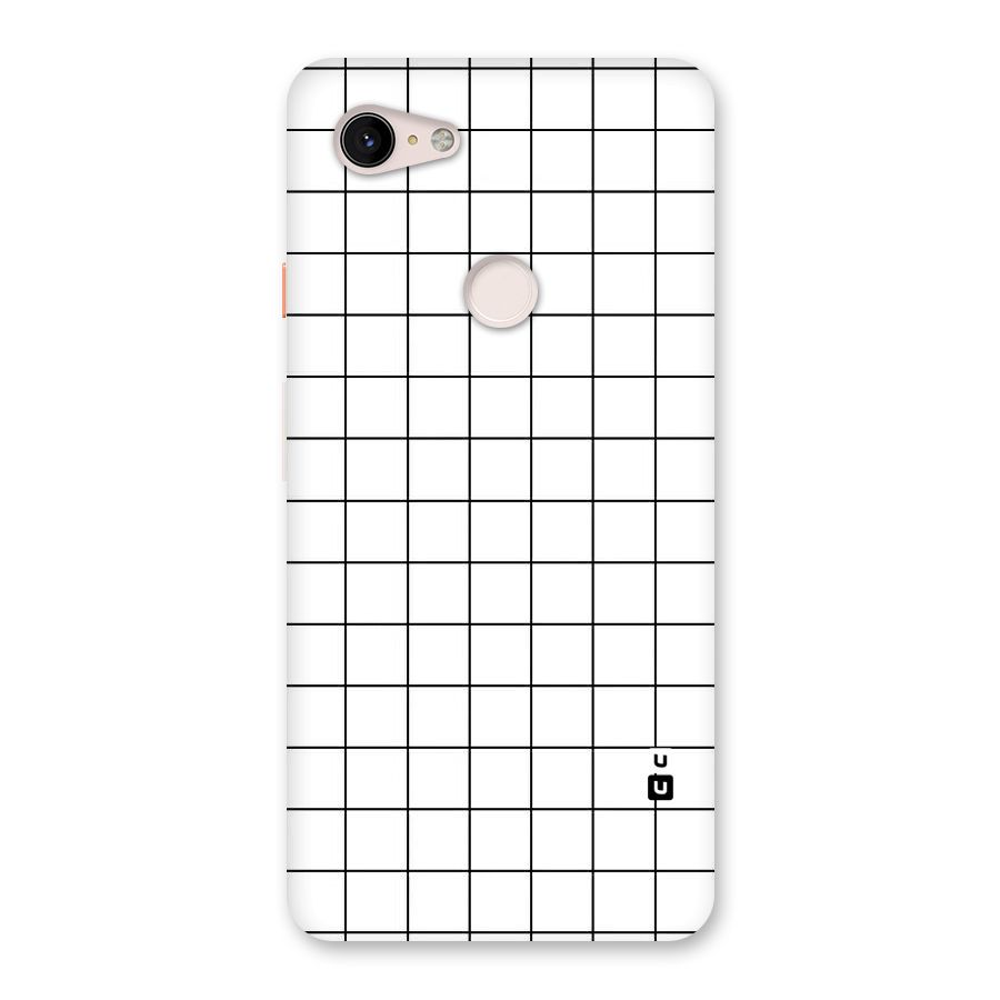 Simple Checks Back Case for Google Pixel 3 XL