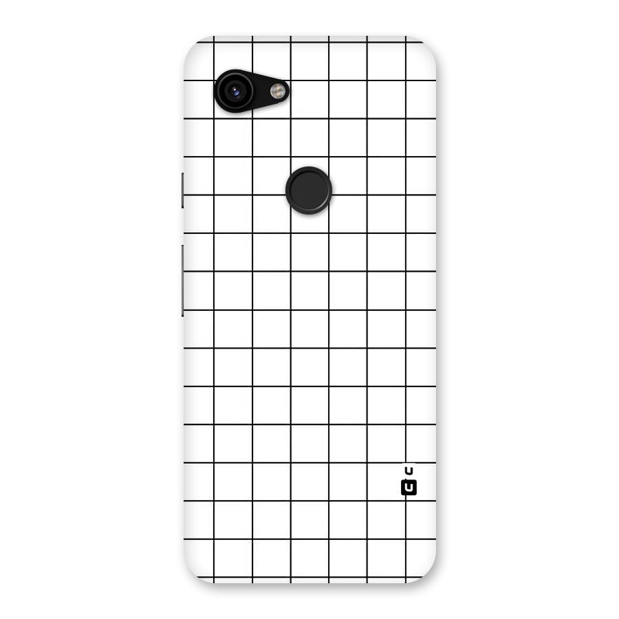 Simple Checks Back Case for Google Pixel 3a