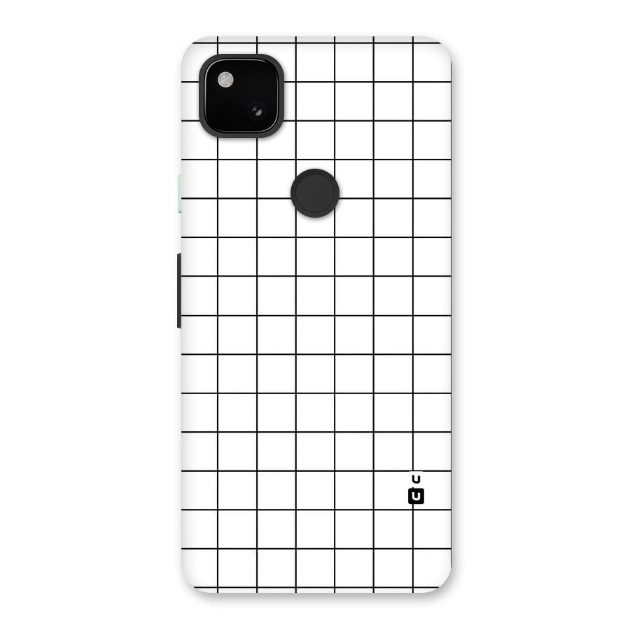 Simple Checks Back Case for Google Pixel 4a