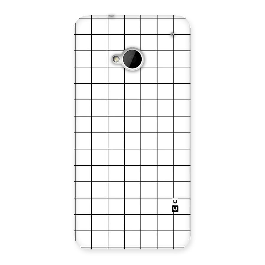 Simple Checks Back Case for HTC One M7