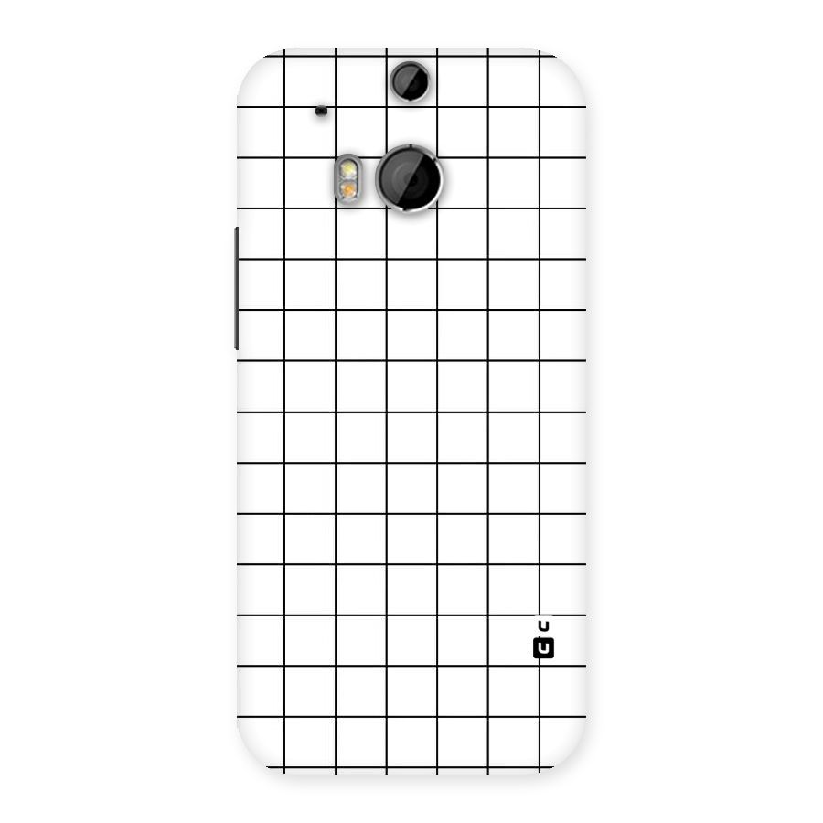 Simple Checks Back Case for HTC One M8