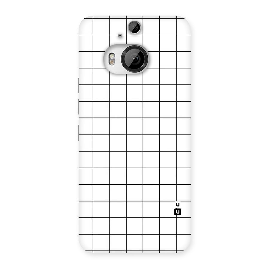 Simple Checks Back Case for HTC One M9 Plus