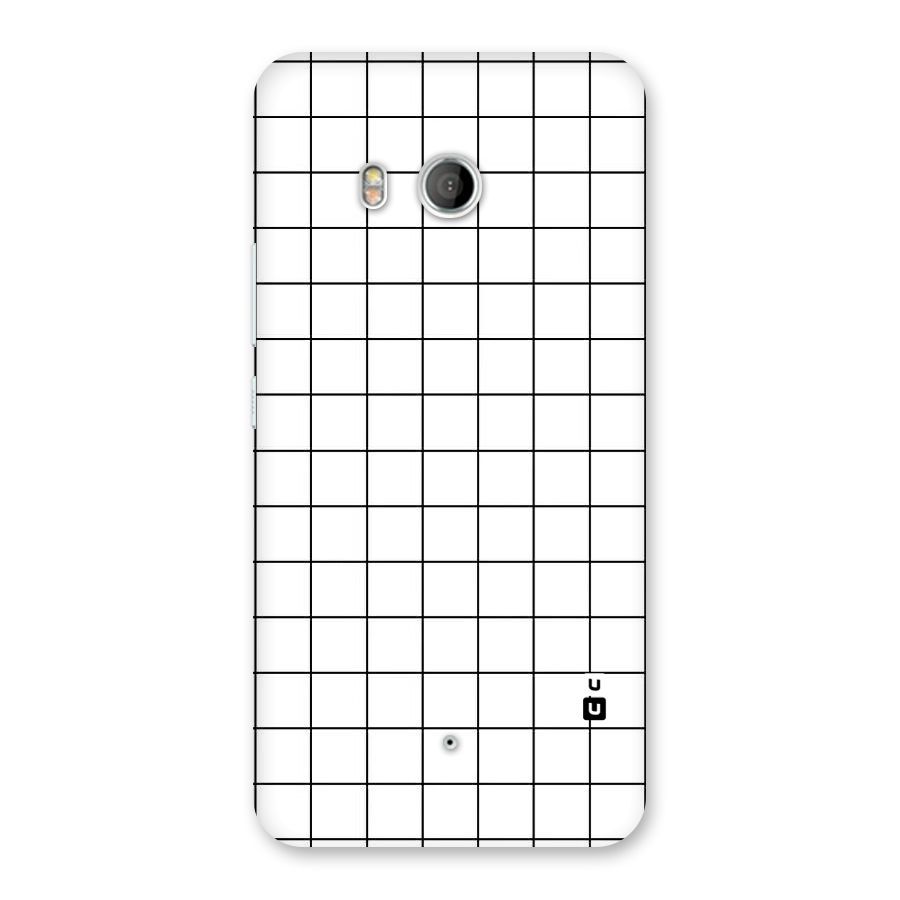 Simple Checks Back Case for HTC U11